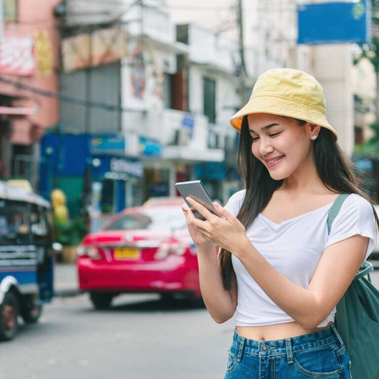 travel thailand with phone