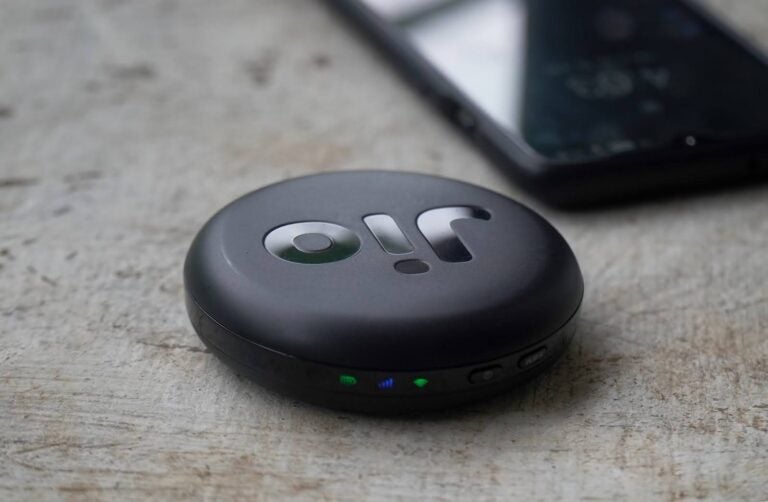 En kompakt pocket-WiFi-enhet